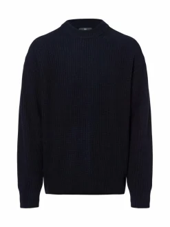 Nils Sundström Pullover & Strickjacken<Herren Strickpullover marine uni