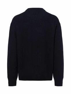 Nils Sundström Pullover & Strickjacken<Herren Strickpullover marine uni