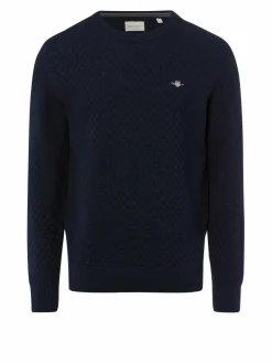 Gant Pullover & Strickjacken<Herren Strickpullover marine uni