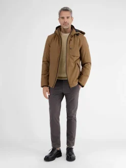 LERROS Pullover & Strickjacken<Herren Strickpullover kastanie uni