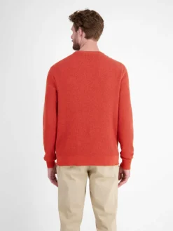 LERROS Pullover & Strickjacken<Herren Strickpullover rot uni