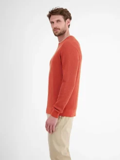 LERROS Pullover & Strickjacken<Herren Strickpullover rot uni