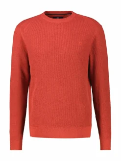 LERROS Pullover & Strickjacken<Herren Strickpullover rot uni