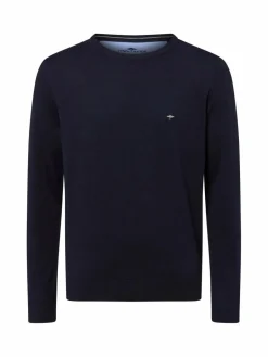 Fynch-Hatton Pullover & Strickjacken<Herren Strickpullover marine uni
