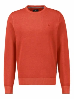 LERROS Pullover & Strickjacken<Herren Strickpullover rot uni