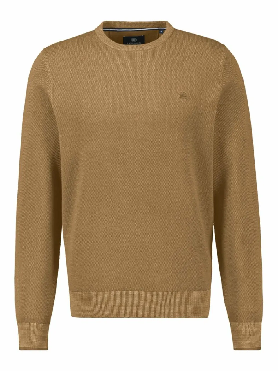LERROS Pullover & Strickjacken<Herren Strickpullover kastanie uni