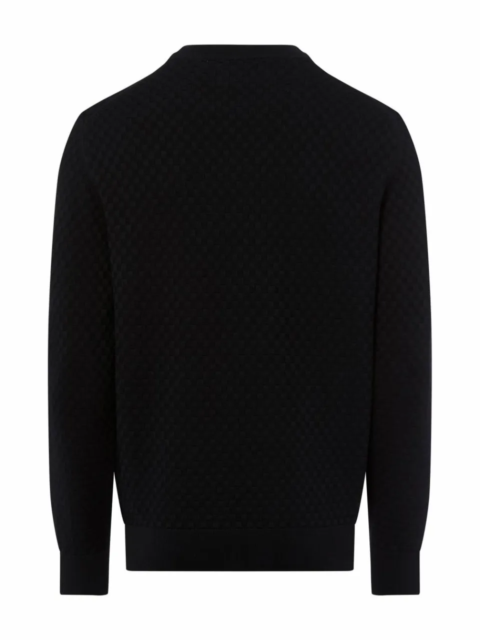 Gant Pullover & Strickjacken<Herren Strickpullover schwarz uni