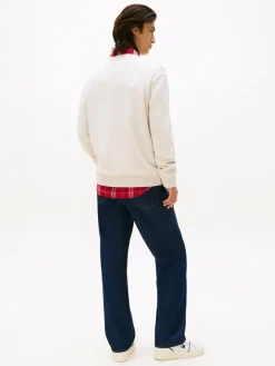 Tommy Jeans Pullover & Strickjacken<Herren Strickpullover beige gemustert