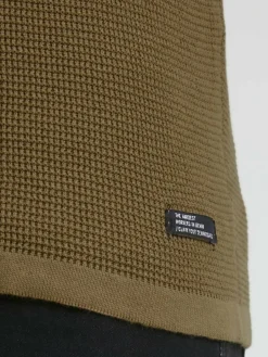 BLEND Pullover & Strickjacken<Herren Strickpullover braun uni