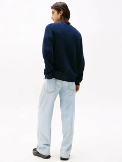 Tommy Jeans Pullover & Strickjacken<Herren Strickpullover marine uni