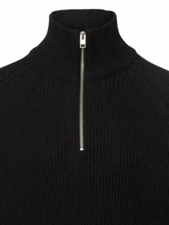 Jack & Jones Pullover & Strickjacken<Herren Strickpullover schwarz uni