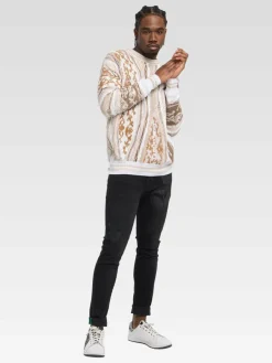 Carlo Colucci Pullover & Strickjacken<Herren Strickpullover - di Cicco beige gemustert