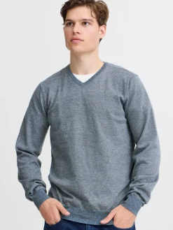 Herren BLEND Pullover & Strickjacken>Herren Strickpullover - BHBRUTON V-neck