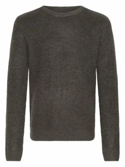 BLEND Pullover & Strickjacken<Herren Strickpullover - BHPullover schwarz meliert