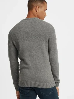BLEND Pullover & Strickjacken<Herren Strickpullover - BHGastamo grau uni