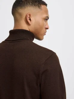 BLEND Pullover & Strickjacken<Herren Strickpullover - BHBRUTON kastanie meliert