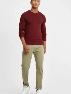 BLEND Pullover & Strickjacken<Herren Strickpullover - BHGastamo rot uni
