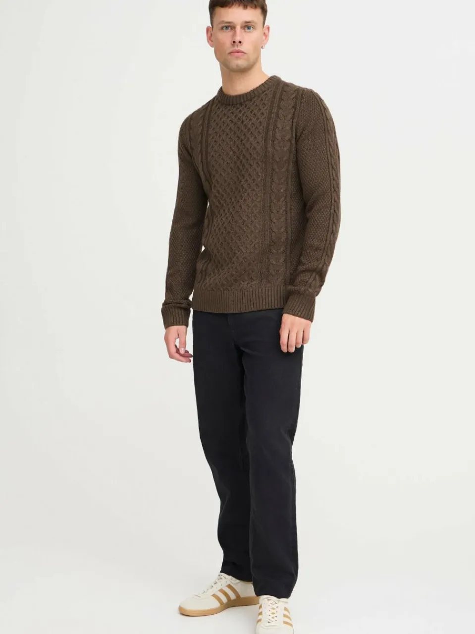 BLEND Pullover & Strickjacken<Herren Strickpullover - BHPullover braun uni