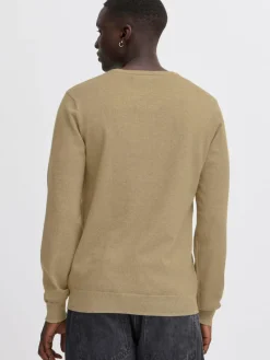 BLEND Pullover & Strickjacken<Herren Strickpullover - BHBRUTON V-neck beige meliert