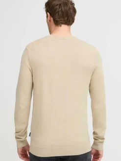 BLEND Pullover & Strickjacken<Herren Strickpullover - BHDAN beige meliert
