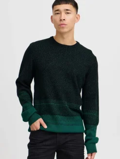 BLEND Pullover & Strickjacken<Herren Strickpullover - BHPullover smaragd meliert