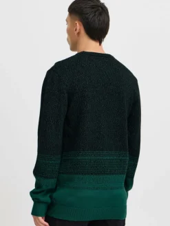 BLEND Pullover & Strickjacken<Herren Strickpullover - BHPullover smaragd meliert