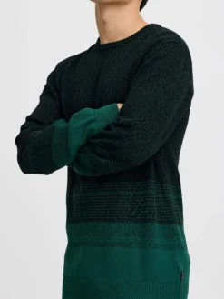 BLEND Pullover & Strickjacken<Herren Strickpullover - BHPullover smaragd meliert