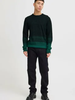 BLEND Pullover & Strickjacken<Herren Strickpullover - BHPullover smaragd meliert