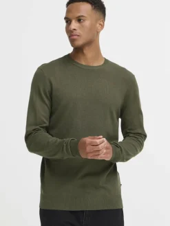 BLEND Pullover & Strickjacken<Herren Strickpullover - BHDAN grün meliert