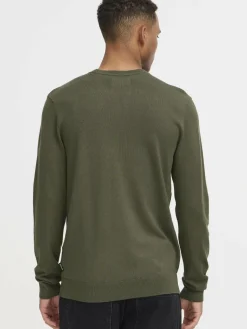 BLEND Pullover & Strickjacken<Herren Strickpullover - BHDAN grün meliert