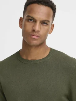 BLEND Pullover & Strickjacken<Herren Strickpullover - BHDAN grün meliert