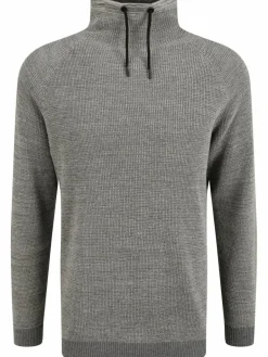 BLEND Pullover & Strickjacken<Herren Strickpullover - BHComulco grau uni