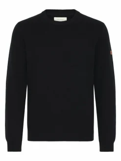 BLEND Pullover & Strickjacken<Herren Strickpullover - BHMFINTANO schwarz uni