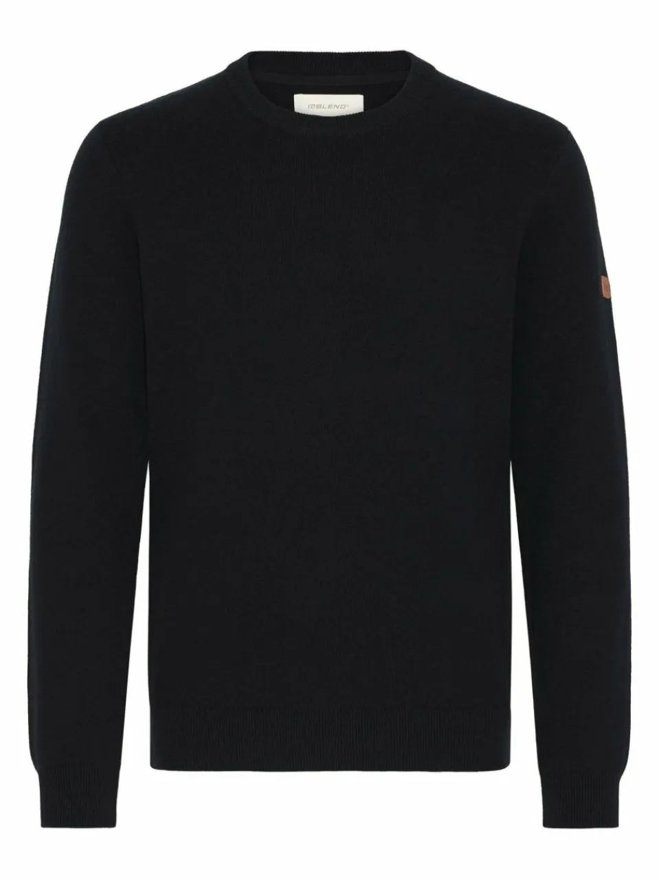 BLEND Pullover & Strickjacken<Herren Strickpullover - BHMFINTANO schwarz uni