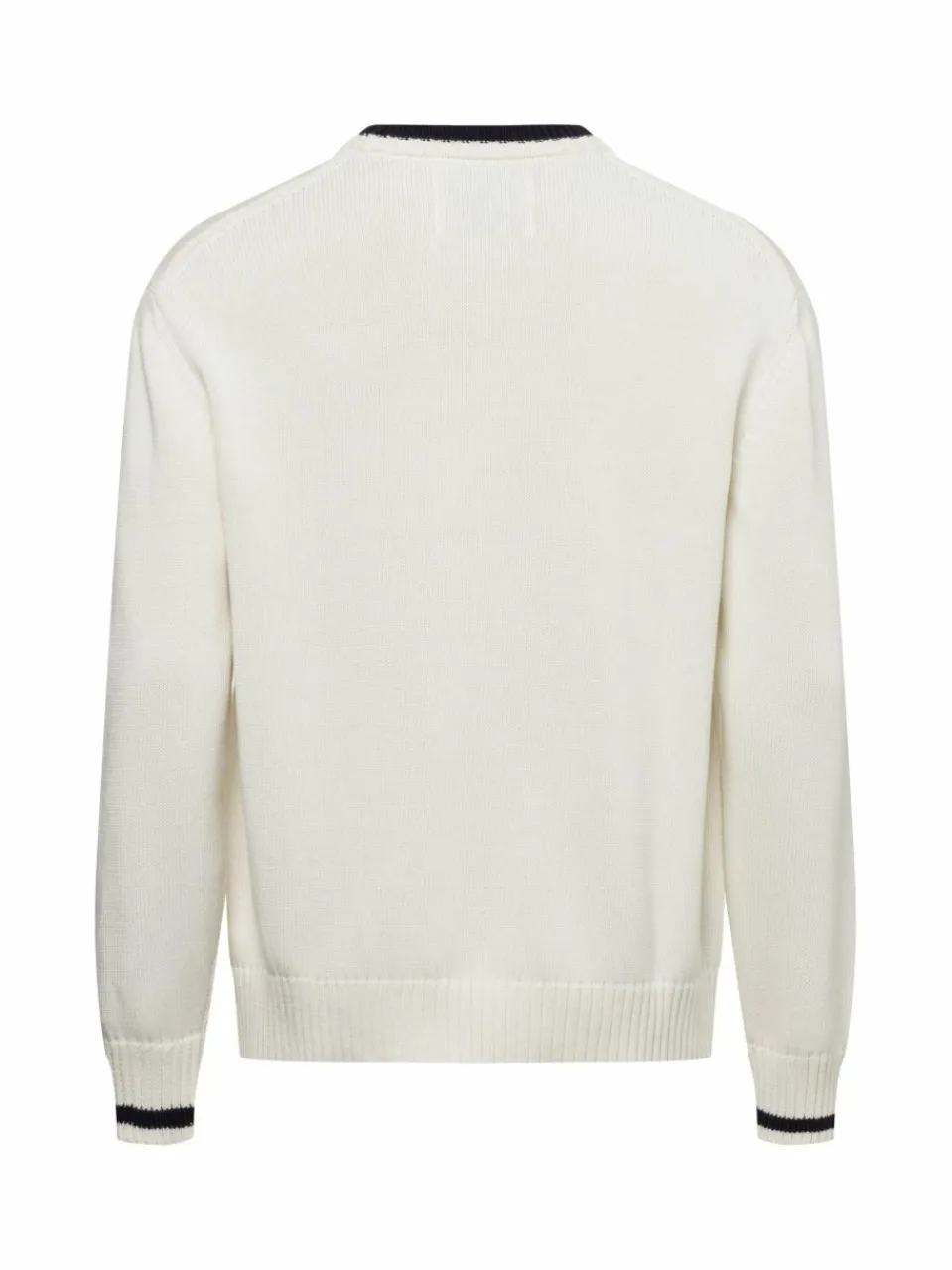 Herren Gant Pullover & Strickjacken>Herren Strickpullover - FLAG INTARSIA C NECK