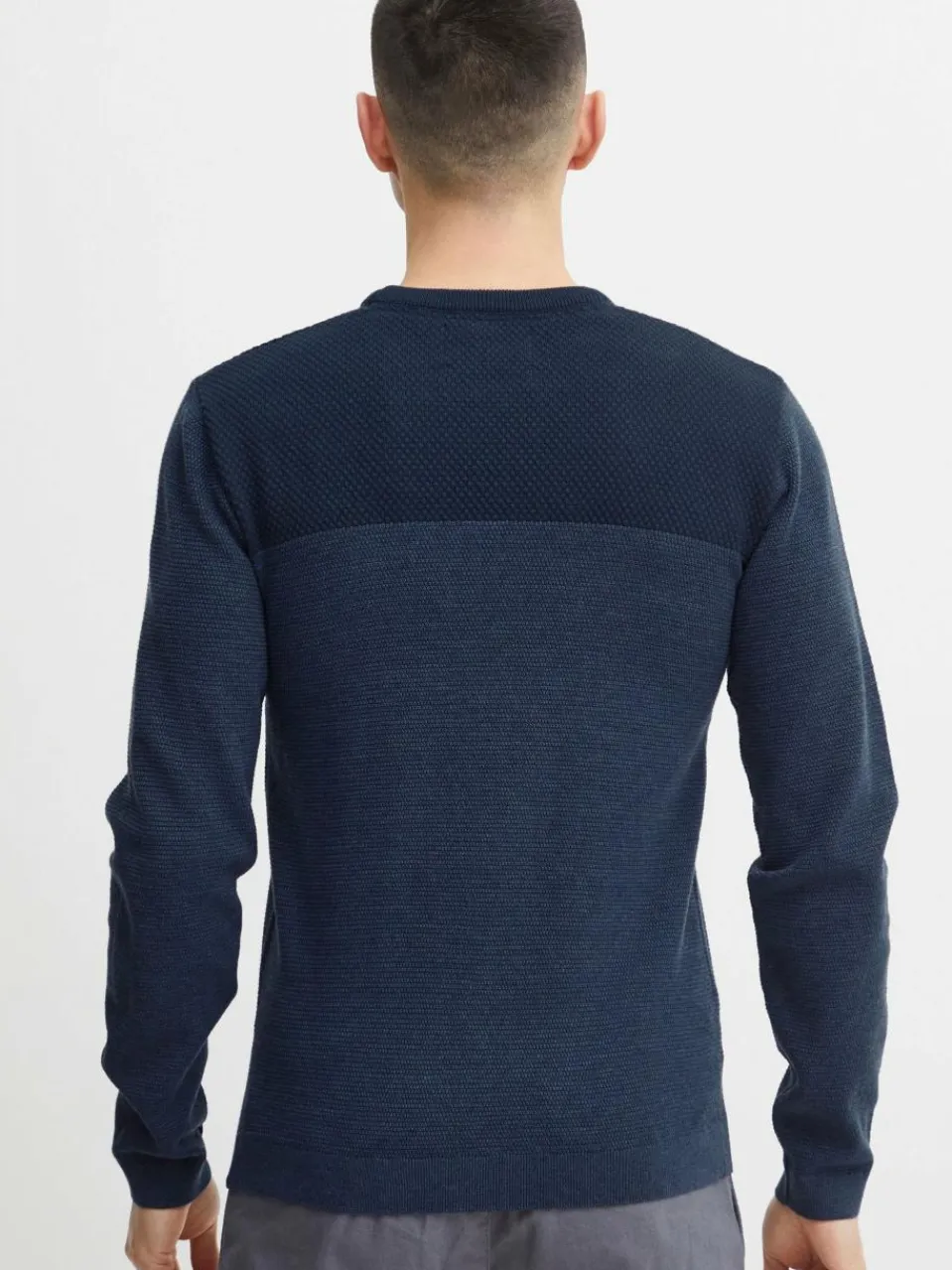 Indicode Pullover & Strickjacken<Herren Strickpullover - IDLabel marine gemustert