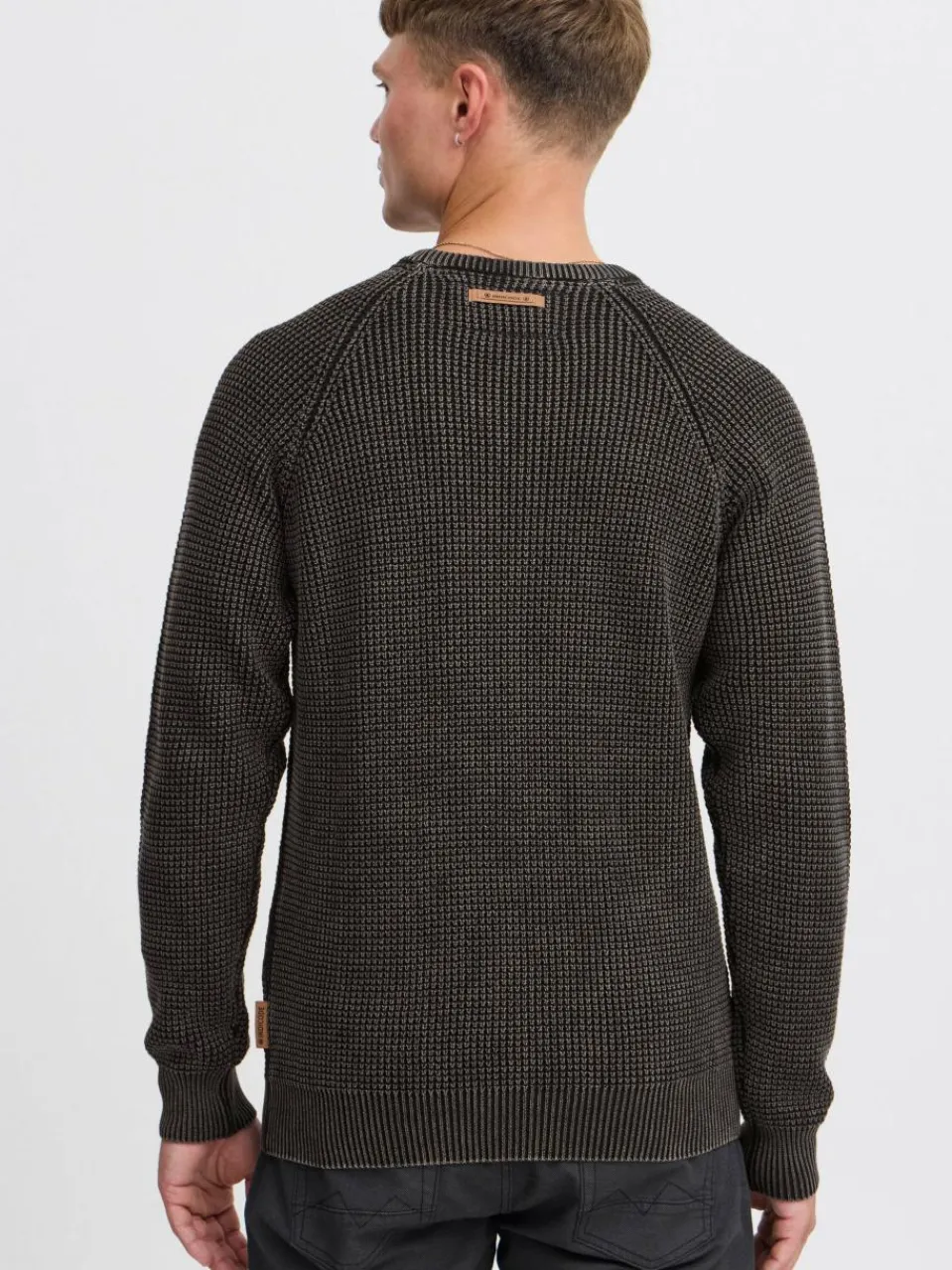 Indicode Pullover & Strickjacken<Herren Strickpullover - IDRockford schwarz uni