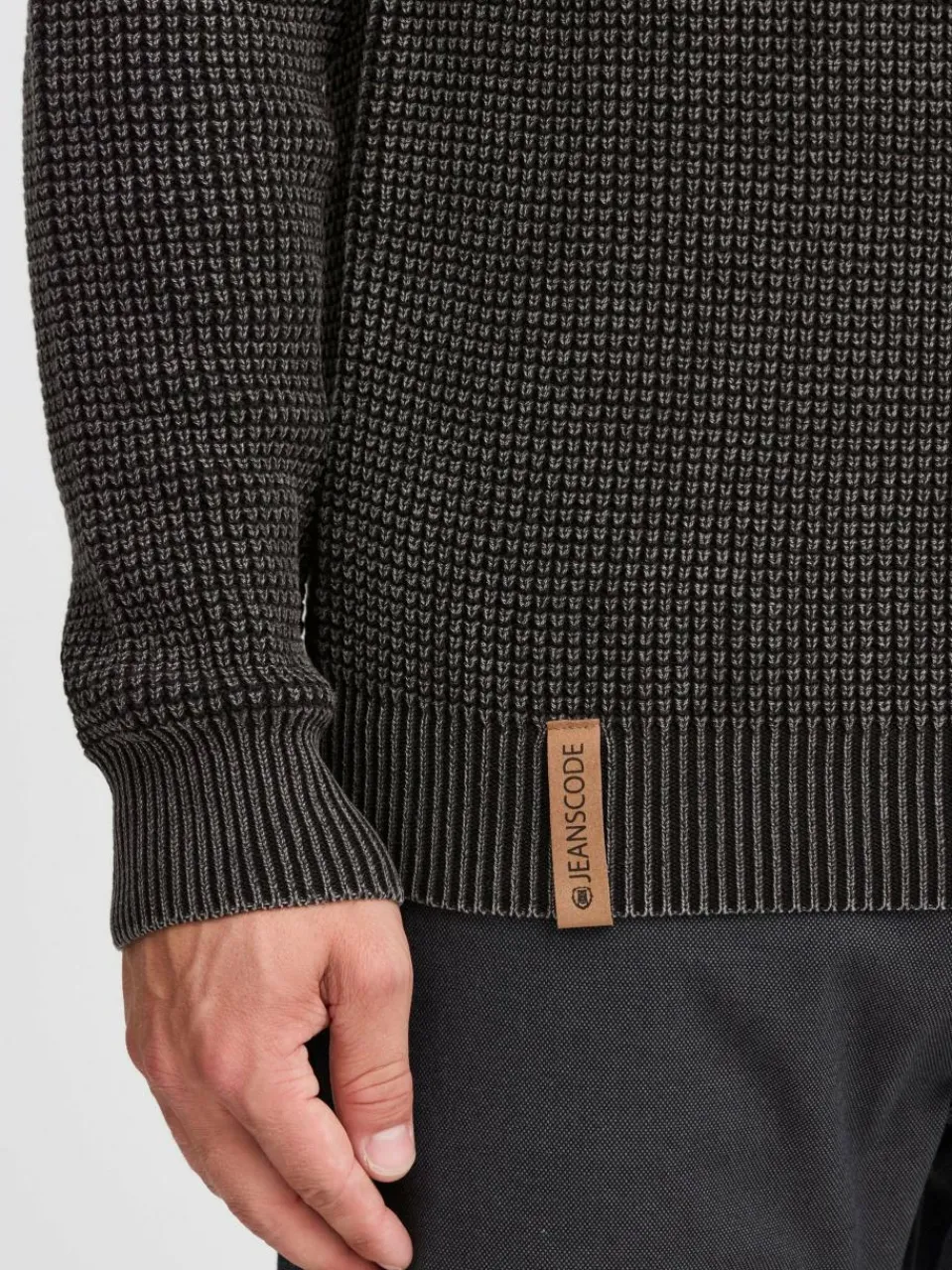 Indicode Pullover & Strickjacken<Herren Strickpullover - IDRockford schwarz uni