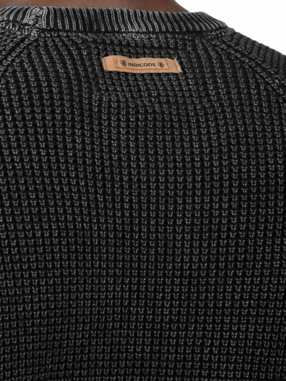 Indicode Pullover & Strickjacken<Herren Strickpullover - IDRockford schwarz uni