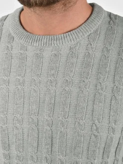 Indicode Pullover & Strickjacken<Herren Strickpullover - IDPauletta grau uni