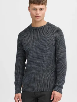 Indicode Pullover & Strickjacken<Herren Strickpullover - IDRockford marine uni