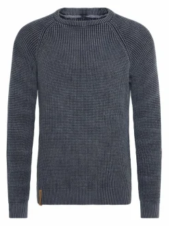 Indicode Pullover & Strickjacken<Herren Strickpullover - IDRockford marine uni