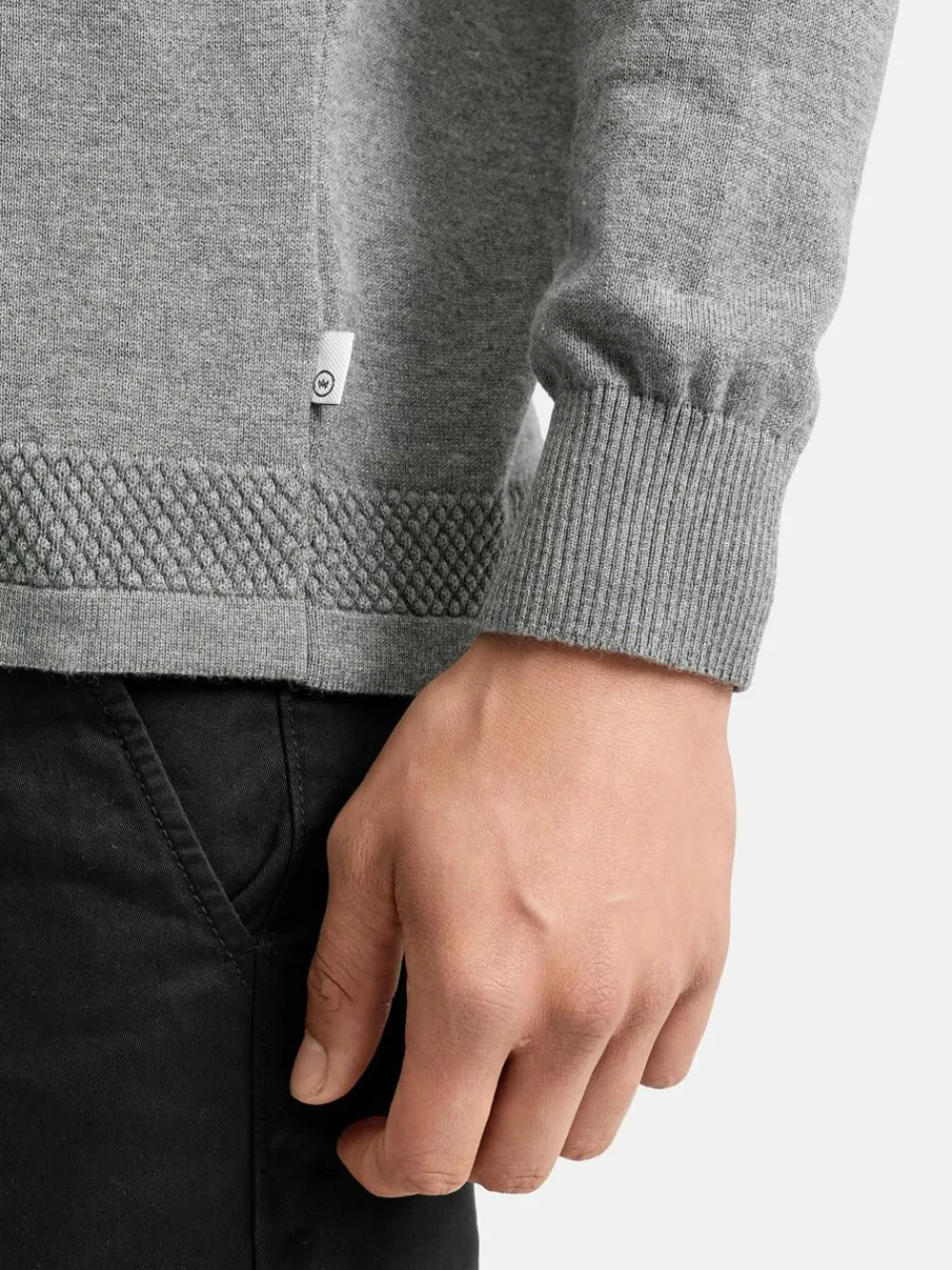 Herren Kronstadt Pullover & Strickjacken>Herren Strickpullover - KSHannes Half-Zip