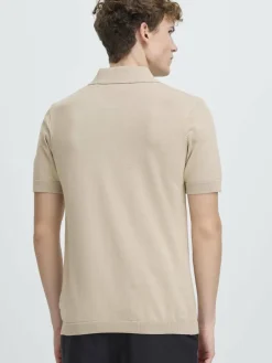 Kronstadt Poloshirts<Herren Strickpullover - KSEmil beige uni