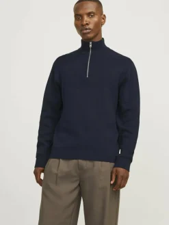 Jack & Jones Pullover & Strickjacken<Herren Strickpullover - Milano marine uni