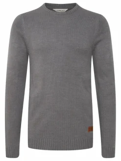 11 Project Pullover & Strickjacken<Herren Strickpullover - PRNoel grau meliert