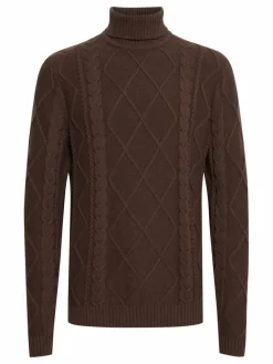 Solid Pullover & Strickjacken<Herren Strickpullover - SDTerence braun uni