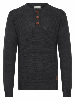 Solid Pullover & Strickjacken<Herren Strickpullover - SDTerrance grau uni