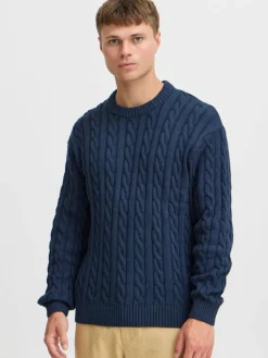 Herren Solid Pullover & Strickjacken>Herren Strickpullover - SDMALCOLM
