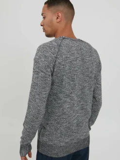 Solid Pullover & Strickjacken<Herren Strickpullover - SDThian blau meliert